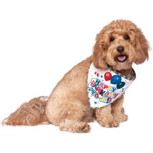 Rubies Rubie's It's My Bark Day Reversible Pet Bandana Medium/Large As Shown Rubies Rubie's It's My Bark Day Reversible Pet Bandana Medium/Large As Shown