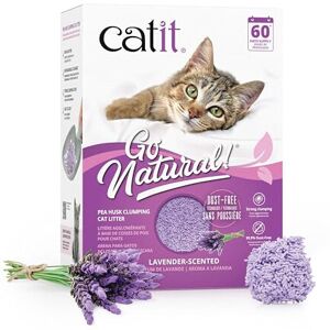 Catit Go Natural Lavender Cat Litter - 5.6kg - 99.9% Dust-Free Catit Go Natural Lavender Cat Litter - 5.6kg - 99.9% Dust-Free