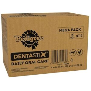 PEDIGREE DENTASTIX - Dental Dog Chews - Adult Medium Dogs 10-25kg - 4 x 28 Stick PEDIGREE DENTASTIX - Dental Dog Chews - Adult Medium Dogs 10-25kg - 4 x 28 Stick