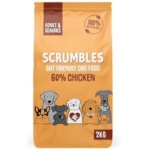 Scrumbles Dry Dog Food with Fresh Chicken, 2 kg (Pack of 1),package may vary Scrumbles Dry Dog Food with Fresh Chicken, 2 kg (Pack of 1),package may vary