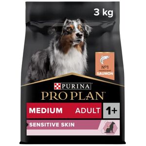Purina PRO PLAN Medium Adult Dog Sensitive Skin Dry Dog Food with Salmon 3kg Purina PRO PLAN Medium Adult Dog Sensitive Skin Dry Dog Food with Salmon 3kg