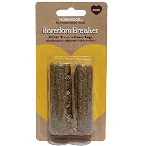 Rosewood Boredom Breaker Edible Treat 'N' Gnaw Log, Rabbit Treats & Small Animal Rosewood Boredom Breaker Edible Treat 'N' Gnaw Log, Rabbit Treats & Small Animal