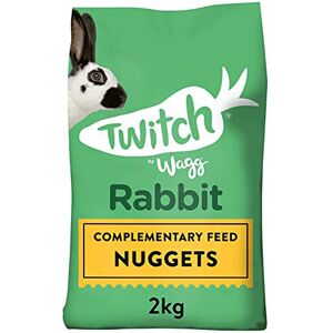 Wagg Twitch Rabbit Food 2kg (Pack of 4) - Complementary Feed Nuggets Wagg Twitch Rabbit Food 2kg (Pack of 4) - Complementary Feed Nuggets