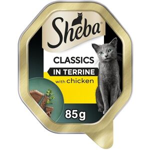 Sheba Classics Cat Food Tray with Chicken in Terrine 2x11x85g Sheba Classics Cat Food Tray with Chicken in Terrine 2x11x85g