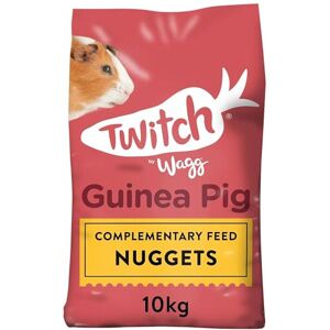 Wagg Twitch Guinea Pig Food 10kg - Complementary Feed Nuggets Wagg Twitch Guinea Pig Food 10kg - Complementary Feed Nuggets