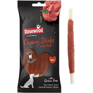 Rosewood Small Chewy Sticks for Dogs - Made with Beef, Grain Free Chews, High Pr Rosewood Small Chewy Sticks for Dogs - Made with Beef, Grain Free Chews, High Pr