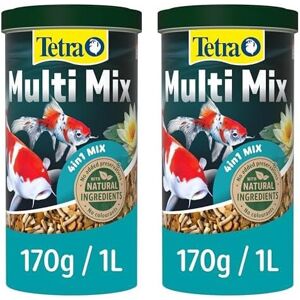 Tetra Multi Mix Pond Fish Food Variety 170g - biologically balanced for mixed fi Tetra Multi Mix Pond Fish Food Variety 170g - biologically balanced for mixed fi