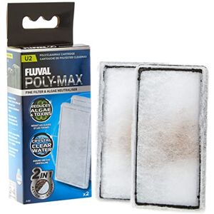 Fluval U2 Filter Media - Poly/Clearmax Cartridge, 2-pack. Fluval U2 Filter Media - Poly/Clearmax Cartridge, 2-pack.