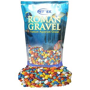 Pettex Aquatic Roman Gravel 2 Kg Rainbow Pebbles Pettex Aquatic Roman Gravel 2 Kg Rainbow Pebbles