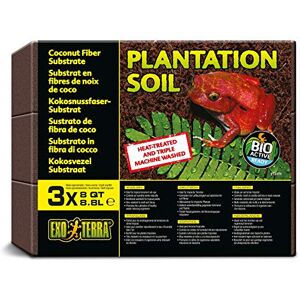 Catit Exo Terra Plantation Soil Substrate, 3 x 8.8 Litre , 3 count (Pack of 1) Catit Exo Terra Plantation Soil Substrate, 3 x 8.8 Litre , 3 count (Pack of 1)