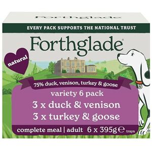 Forthglade Wet Dog Food, National Trust Variety Pack (6 x 395g) Forthglade Wet Dog Food, National Trust Variety Pack (6 x 395g)
