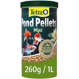 Tetra Pond Fish Food Mini Pellets 260g - biologically balanced for small and you Tetra Pond Fish Food Mini Pellets 260g - biologically balanced for small and you