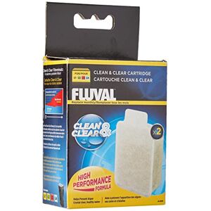 Fluval U Internal Filters Clean and Clear Cartridge, White Fluval U Internal Filters Clean and Clear Cartridge, White