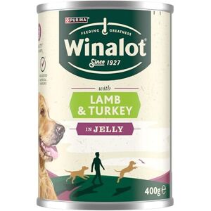 Purina WINALOT Classics Mixed in Jelly Turkey & Lamb Wet Dog Food 12x400g Purina WINALOT Classics Mixed in Jelly Turkey & Lamb Wet Dog Food 12x400g