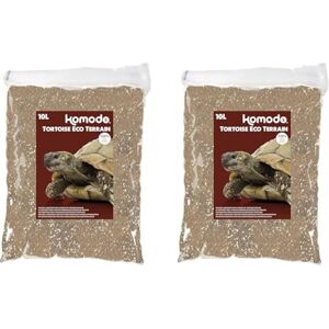 Komodo Tortoise Eco Terrain, 10 Litre may vary (Pack of 2) Komodo Tortoise Eco Terrain, 10 Litre may vary (Pack of 2)