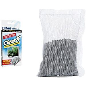 Fluval Clear X Filter Sachets & Replacement Carbon Flex/Spec/Evo - 3 bags Fluval Clear X Filter Sachets & Replacement Carbon Flex/Spec/Evo - 3 bags
