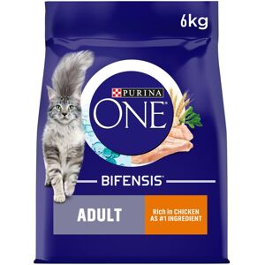 Purina ONE Adult Dry Cat Food Rich in Chicken 6kg, Packaging may vary Purina ONE Adult Dry Cat Food Rich in Chicken 6kg, Packaging may vary