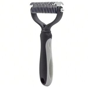 Gaatpot (GRAY, S) Dog Cat Hair Removal Comb Pet Long Hair Short Hair Pet Grooming Care B Gaatpot (GRAY, S) Dog Cat Hair Removal Comb Pet Long Hair Short Hair Pet Grooming Care B