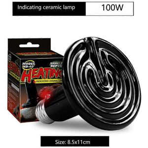 Unbranded (75W, One size) 220V Crawling Pet Reptile Ceramic Heating Lamp with indicator la Unbranded (75W, One size) 220V Crawling Pet Reptile Ceramic Heating Lamp with indicator la
