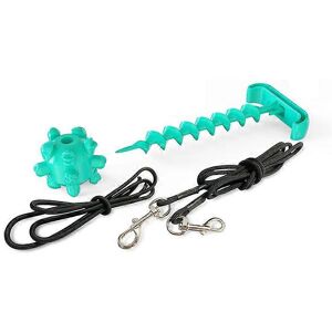 Unbranded (Blue dog toy, One size) Portable Pet Dog Elastic Rope, Molar Bite Ball, Walking Unbranded (Blue dog toy, One size) Portable Pet Dog Elastic Rope, Molar Bite Ball, Walking