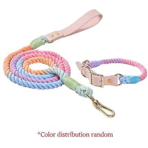 Unbranded (L 44-51cm Neck, Red) Heavy Duty Dog Collar And Leash Set Personalized Adjustabl Unbranded (L 44-51cm Neck, Red) Heavy Duty Dog Collar And Leash Set Personalized Adjustabl