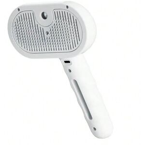 Gaatpot (WHITE) Spray Cat Brush for Shedding - Pet Hair Removal Comb with Water Tank and Gaatpot (WHITE) Spray Cat Brush for Shedding - Pet Hair Removal Comb with Water Tank and