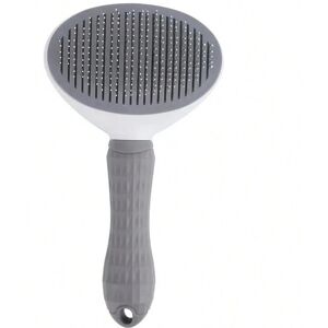 Gaatpot (Gray) Pet Dog Brush Cat Comb Self Cleaning Pet Hair Remover Brush For Dogs Cats Gaatpot (Gray) Pet Dog Brush Cat Comb Self Cleaning Pet Hair Remover Brush For Dogs Cats