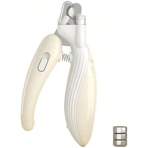 Gaatpot (Kaki LED) Professional Pet Nail Clippers with Led Light Pet Claw Grooming Sciss Gaatpot (Kaki LED) Professional Pet Nail Clippers with Led Light Pet Claw Grooming Sciss