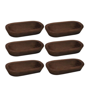 Markenlos 6 Pcs Wooden Dough Bowls for Candle Making Wood Decorations Markenlos 6 Pcs Wooden Dough Bowls for Candle Making Wood Decorations