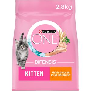 PURINA ONE Kitten Chicken Dry Cat Food 2.8kg (Pack of 4) PURINA ONE Kitten Chicken Dry Cat Food 2.8kg (Pack of 4)