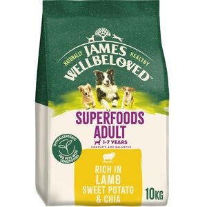 James Wellbeloved Dog Superfoods Hypoallergenic Dry Food Adult Lamb Sweet Potato James Wellbeloved Dog Superfoods Hypoallergenic Dry Food Adult Lamb Sweet Potato