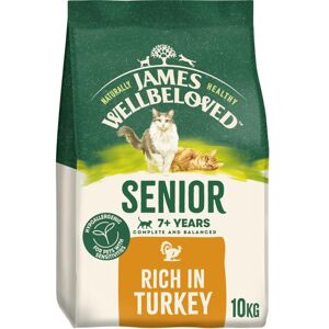 James Wellbeloved Cat Senior Hypoallergenic Dry Food Turkey 10 kg James Wellbeloved Cat Senior Hypoallergenic Dry Food Turkey 10 kg