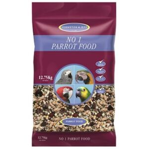 Johnston & Jeff Parrot Food 12.75kg - All-Life-Stages Base Mix, Additive-Free, 9 Johnston & Jeff Parrot Food 12.75kg - All-Life-Stages Base Mix, Additive-Free, 9