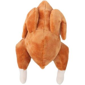 Unbranded (As show, One size) (Roast Chicken Shape) Stuffed Plush Roast Chicken Squeaky Pe Unbranded (As show, One size) (Roast Chicken Shape) Stuffed Plush Roast Chicken Squeaky Pe
