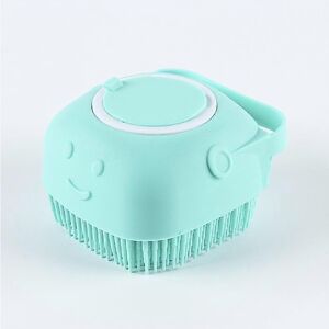 Unbranded (As show, One size) Bath Brush for Dogs and Cats Pink color Unbranded (As show, One size) Bath Brush for Dogs and Cats Pink color