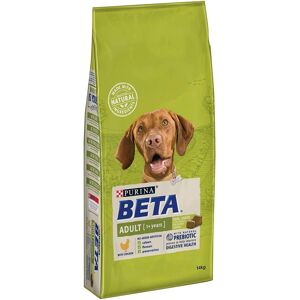 Purina Beta Adult Rich In Chicken, Dry Dog Food 14Kg Purina Beta Adult Rich In Chicken, Dry Dog Food 14Kg