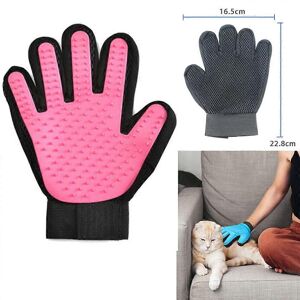 Unbranded (As show, One size) 1PCS (right pink, about 16.5*22.8cm) Hair Remover Glove Brus Unbranded (As show, One size) 1PCS (right pink, about 16.5*22.8cm) Hair Remover Glove Brus