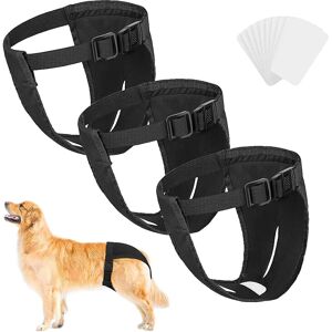 Unbranded (As show, One size) Menstrual Panties For Dogs 3 Pack (xl), Physiological Period Unbranded (As show, One size) Menstrual Panties For Dogs 3 Pack (xl), Physiological Period
