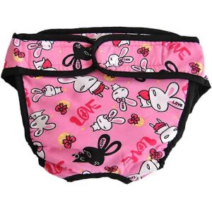 Unbranded (As show, One size) Washable female dog Sanitary Pants Hygienic Panties Diapers Unbranded (As show, One size) Washable female dog Sanitary Pants Hygienic Panties Diapers