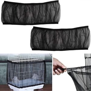 Unbranded (As show, One size) 2PCS Cage Cover Covers for Bird Cages Mesh Cover Protection Unbranded (As show, One size) 2PCS Cage Cover Covers for Bird Cages Mesh Cover Protection