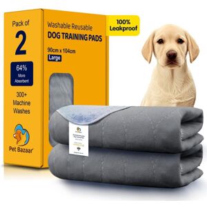 Care+ (2 Pack - Large 90x104cm) Washable Large Pet Pee Pads Mats Puppy Training Toilet Care+ (2 Pack - Large 90x104cm) Washable Large Pet Pee Pads Mats Puppy Training Toilet