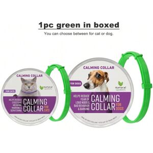 Gaatpot (1pc Green in boxed, CALMING for dog 70cm) 38/70cm Effective Safe Calming Collar Gaatpot (1pc Green in boxed, CALMING for dog 70cm) 38/70cm Effective Safe Calming Collar