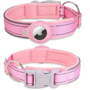 Gaatpot (Pink 1pc, XL) Pet Dog Accessories Apple Airtag Anti-Lost Dog Collar for Dog Pro Gaatpot (Pink 1pc, XL) Pet Dog Accessories Apple Airtag Anti-Lost Dog Collar for Dog Pro