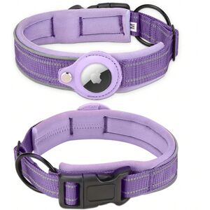 Gaatpot (Purple 1pc, 150cm) Pet Dog Accessories Apple Airtag Anti-Lost Dog Collar for Do Gaatpot (Purple 1pc, 150cm) Pet Dog Accessories Apple Airtag Anti-Lost Dog Collar for Do