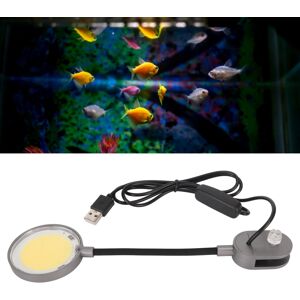 Unbranded Fish Tank Clip On Light Waterproof USB 360 Degree Gooseneck COB Aquarium Clip La Unbranded Fish Tank Clip On Light Waterproof USB 360 Degree Gooseneck COB Aquarium Clip La