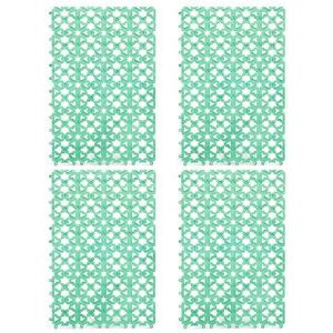 Unbranded (As show, One size) 4Pcs Rabbit Cage Mats For Feet Leak Water Design Plastic Hol Unbranded (As show, One size) 4Pcs Rabbit Cage Mats For Feet Leak Water Design Plastic Hol