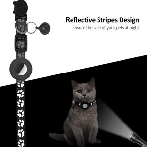Unbranded Locator Cat Collar Prevent Lost Reflective GPS Cat Collar with Safety Buckle and Unbranded Locator Cat Collar Prevent Lost Reflective GPS Cat Collar with Safety Buckle and