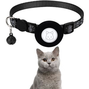 Unbranded Locator Cat Collar Prevent Lost Reflective GPS Cat Collar with Safety Buckle and Unbranded Locator Cat Collar Prevent Lost Reflective GPS Cat Collar with Safety Buckle and
