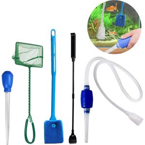 Unbranded 5 in 1 Aquarium Fish Tank Cleaning Tools Kit Aquarium Gravel Cleaner Siphon Fish Unbranded 5 in 1 Aquarium Fish Tank Cleaning Tools Kit Aquarium Gravel Cleaner Siphon Fish