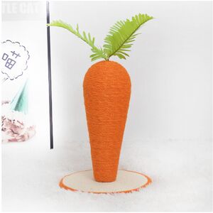 Unbranded Cat Scratch Post Carrot Shape Soft Comfortable Vivid Lovely Thicken Durable Sisa Unbranded Cat Scratch Post Carrot Shape Soft Comfortable Vivid Lovely Thicken Durable Sisa